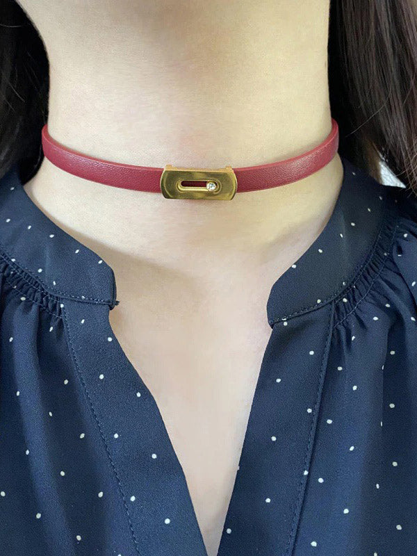 اسواره وعقد ميسيكا جلد اسواره messika