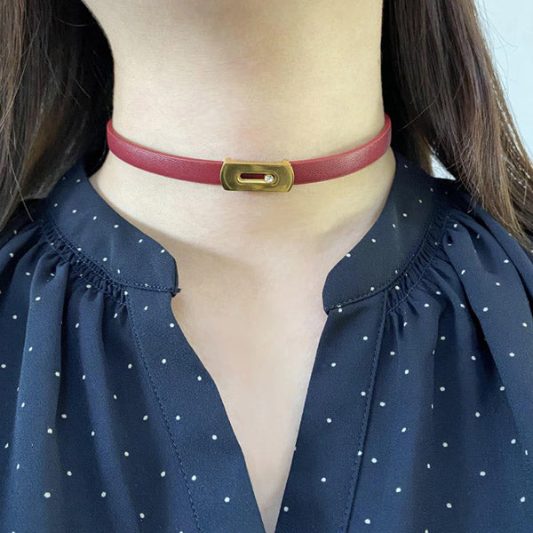 اسواره وعقد ميسيكا جلد اسواره messika