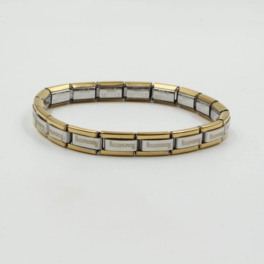 اسواره نومنيشن ريقيلور سكيني الجديده اسواره nomination فضي ذهبي