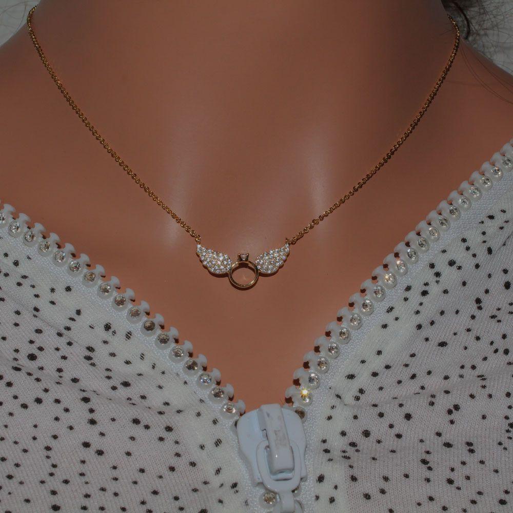 سلسال جناح تيفاني زركون سلسال tiffany