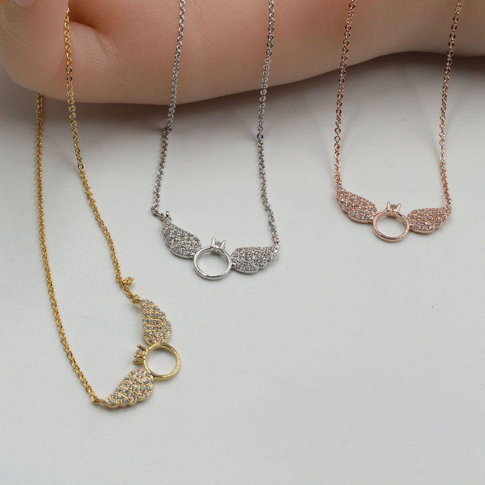 سلسال جناح تيفاني زركون سلسال tiffany