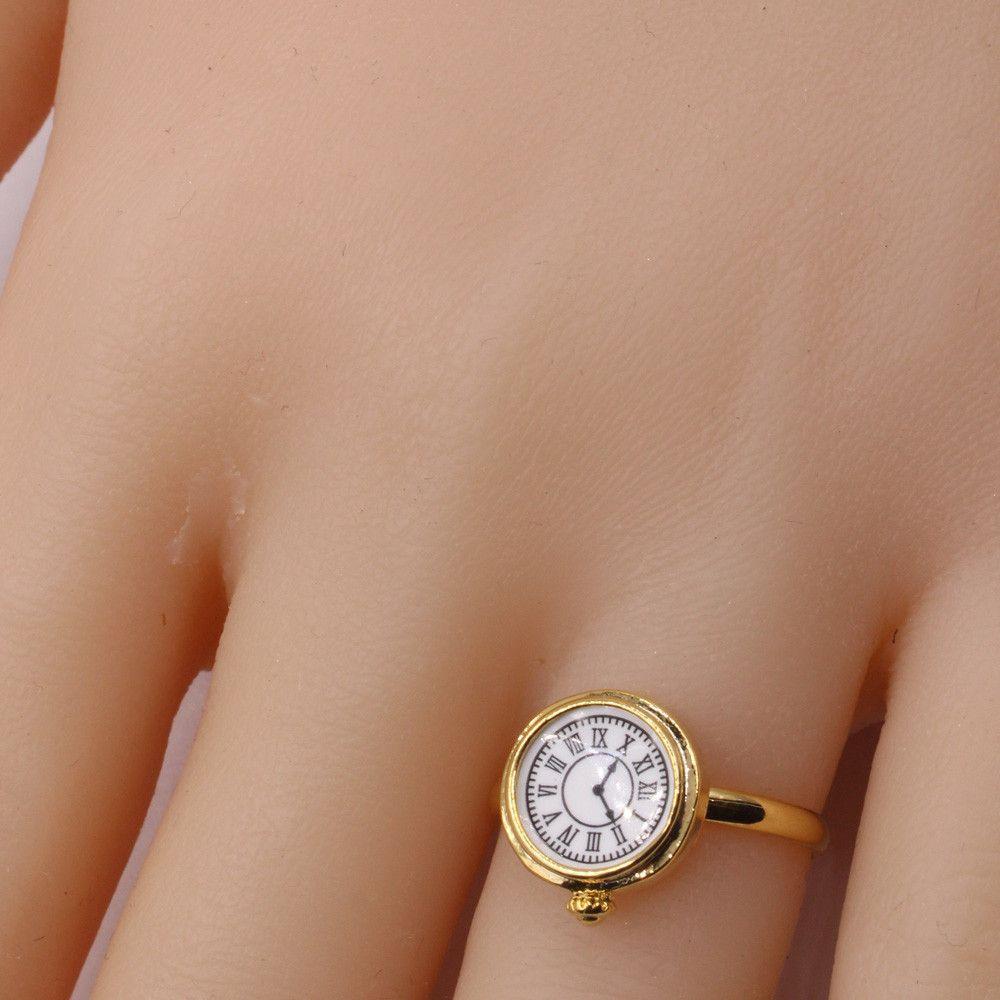 خاتم ساعه حجم صغير خواتم متوفر 2 لون