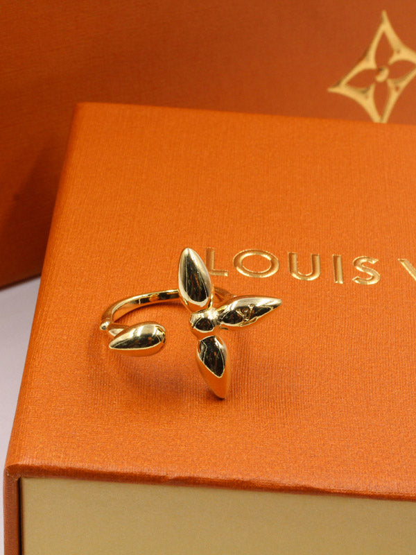 خاتم لويس فيتون ذهبي كروس خواتم louis vuitton ذهبي