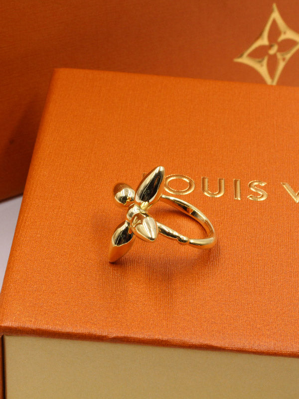 خاتم لويس فيتون ذهبي كروس خواتم louis vuitton