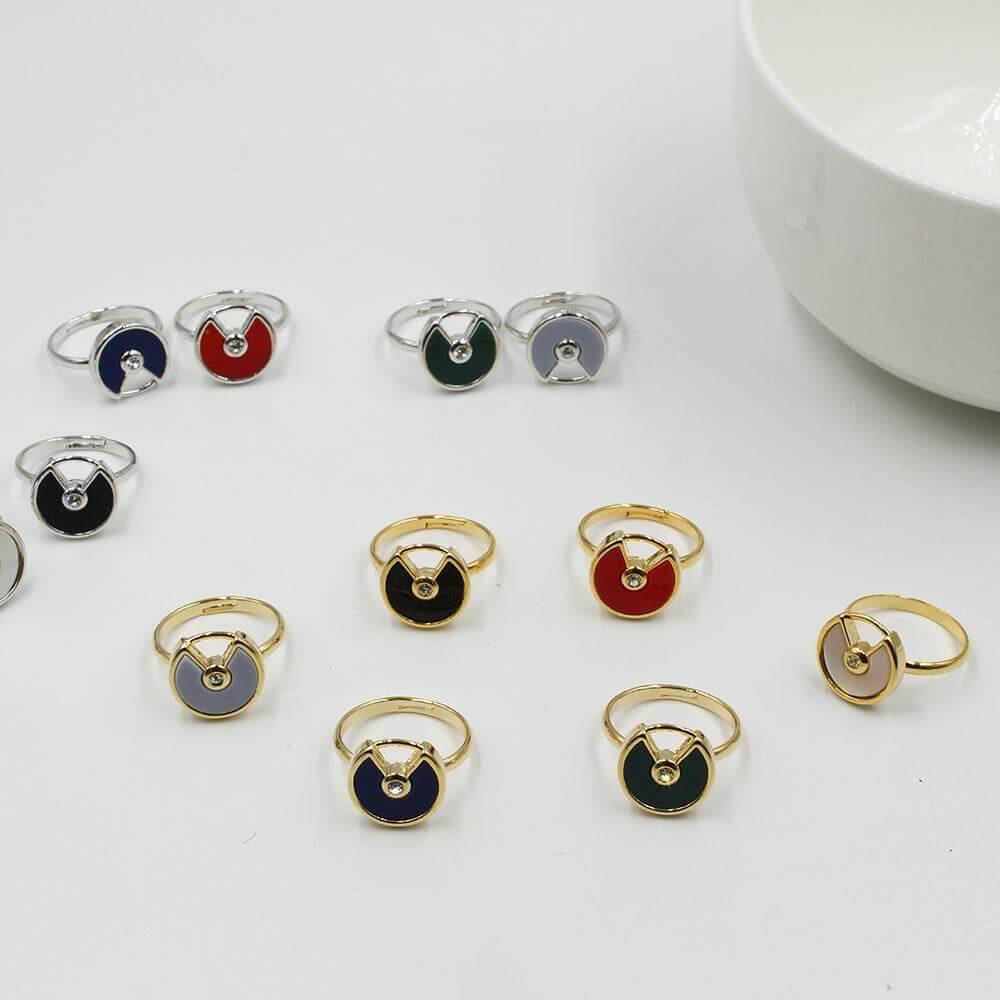 خاتم كارتير ملون كوري خواتم CARTIER