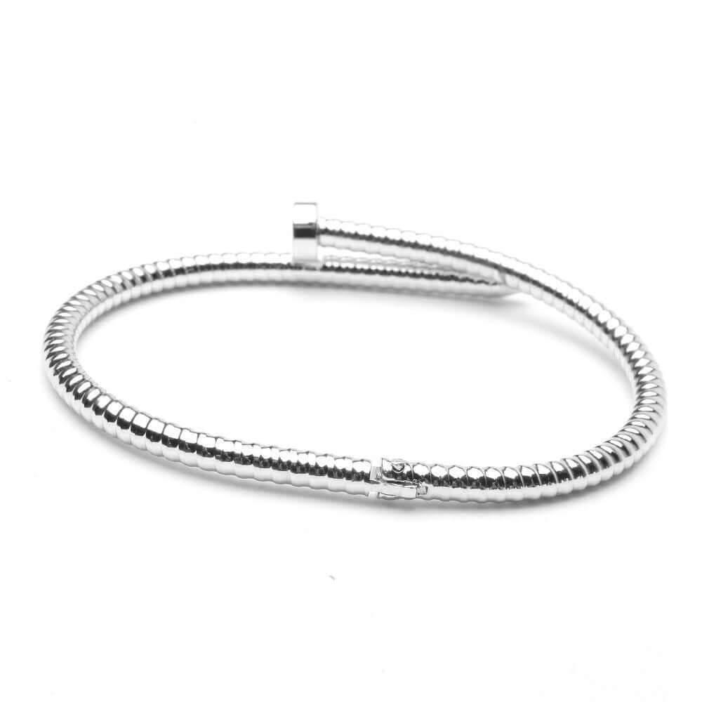 اسواره مسمار صغير اسواره متوفر 2 لون فضي