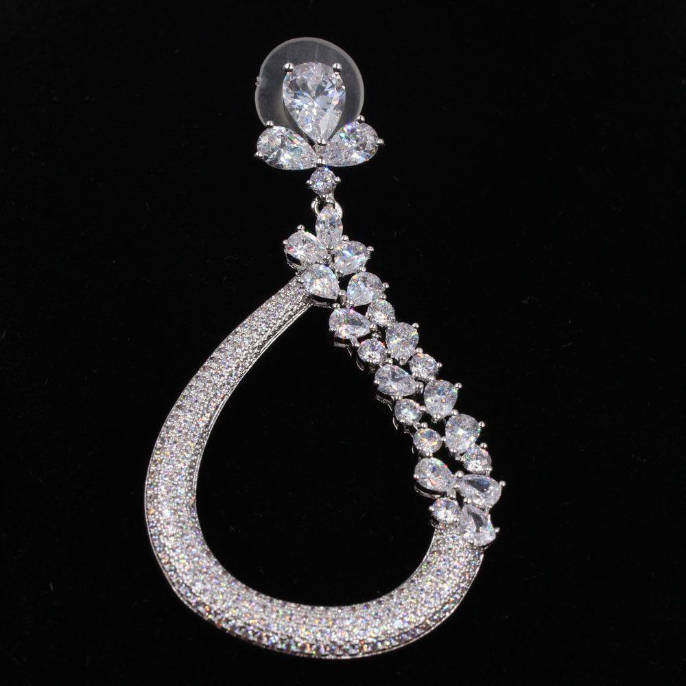 حلق زركون بيق دمعه سهره حلق متوفر 1 لون