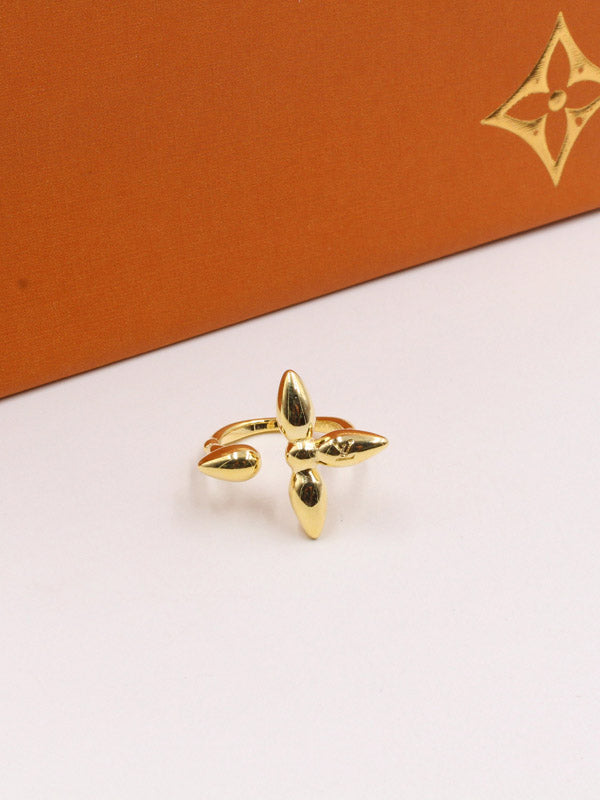 خاتم لويس فيتون ذهبي كروس خواتم louis vuitton