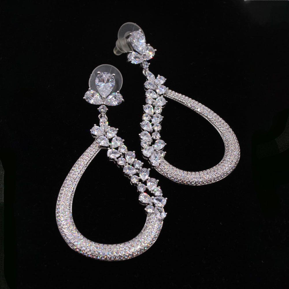 حلق زركون بيق دمعه سهره حلق متوفر 1 لون