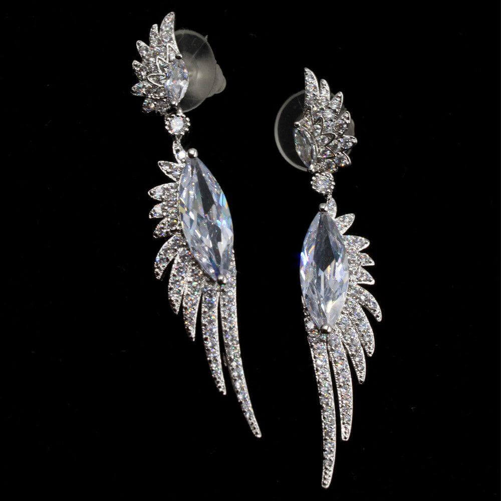 حلق زركون فلاي ستون سهره حلق متوفر 1 لون