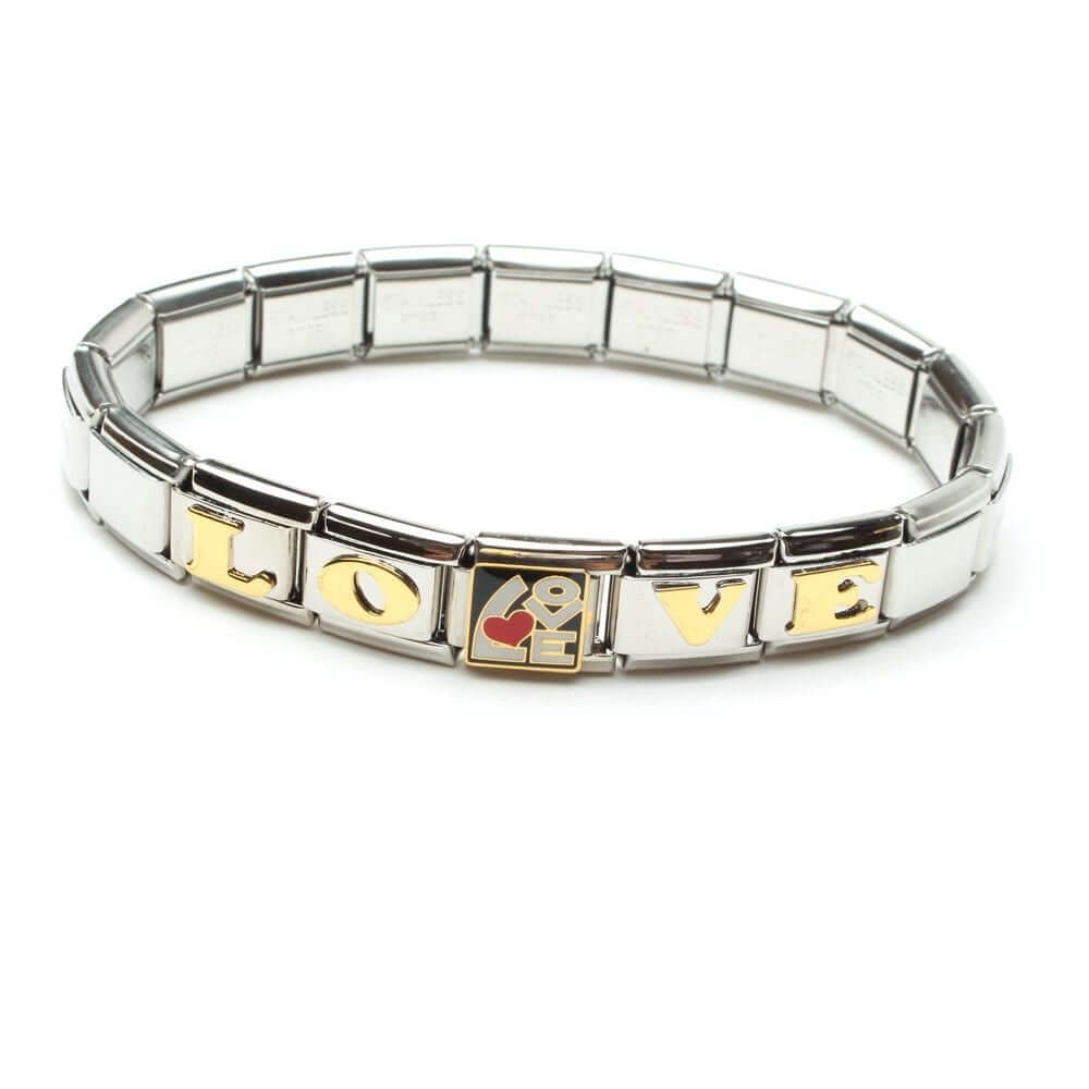 اسوارة نومنيشن اكستنشن بعبارة LOVE اسواره nomination 5