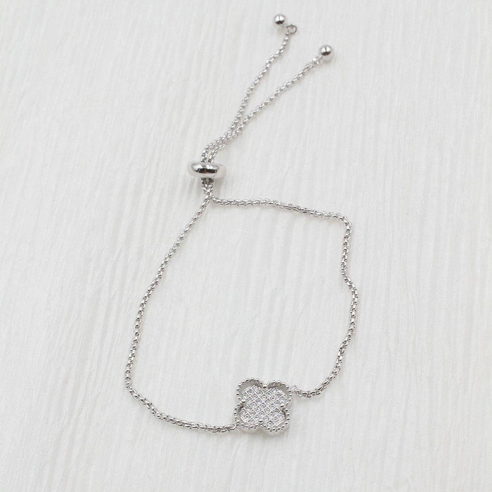 اسواره فان كليف زركون سحاب اسواره متوفر 2 لون فضي