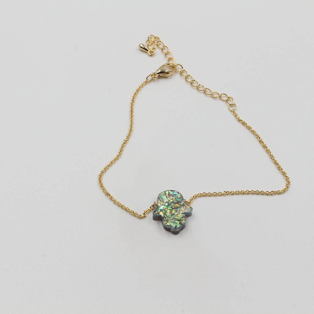 اسواره كف قليتر ملون بلاستيك اسواره متوفر 5 لون اسود