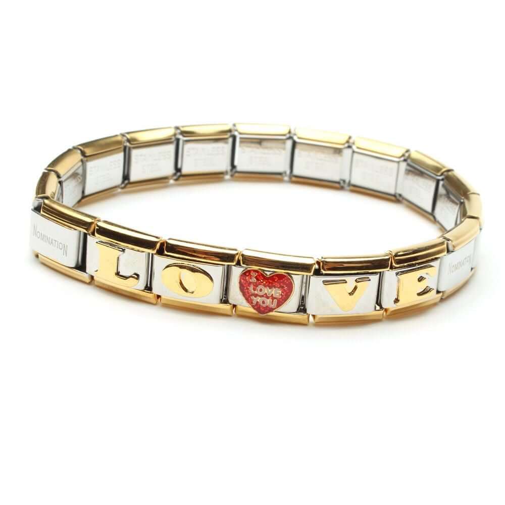 اسوارة نومنيشن اكستنشن بعبارة LOVE اسواره nomination