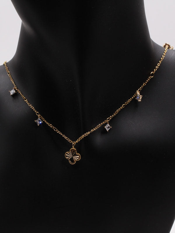 تشوكر فان كليف ميتال زركون سلسال van cleef