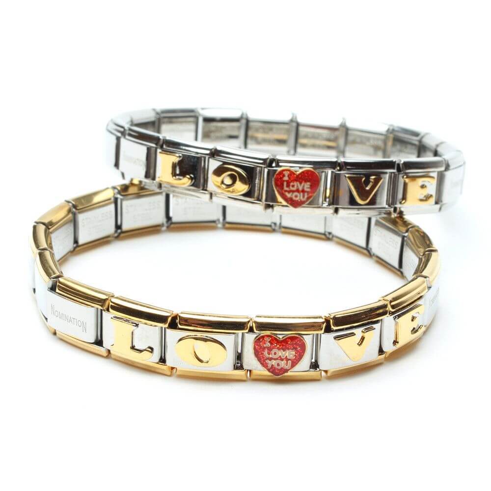 اسوارة نومنيشن اكستنشن بعبارة LOVE اسواره nomination