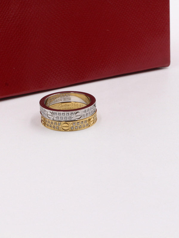 دبلة كارتير لوقو زركون SLIM خواتم CARTIER