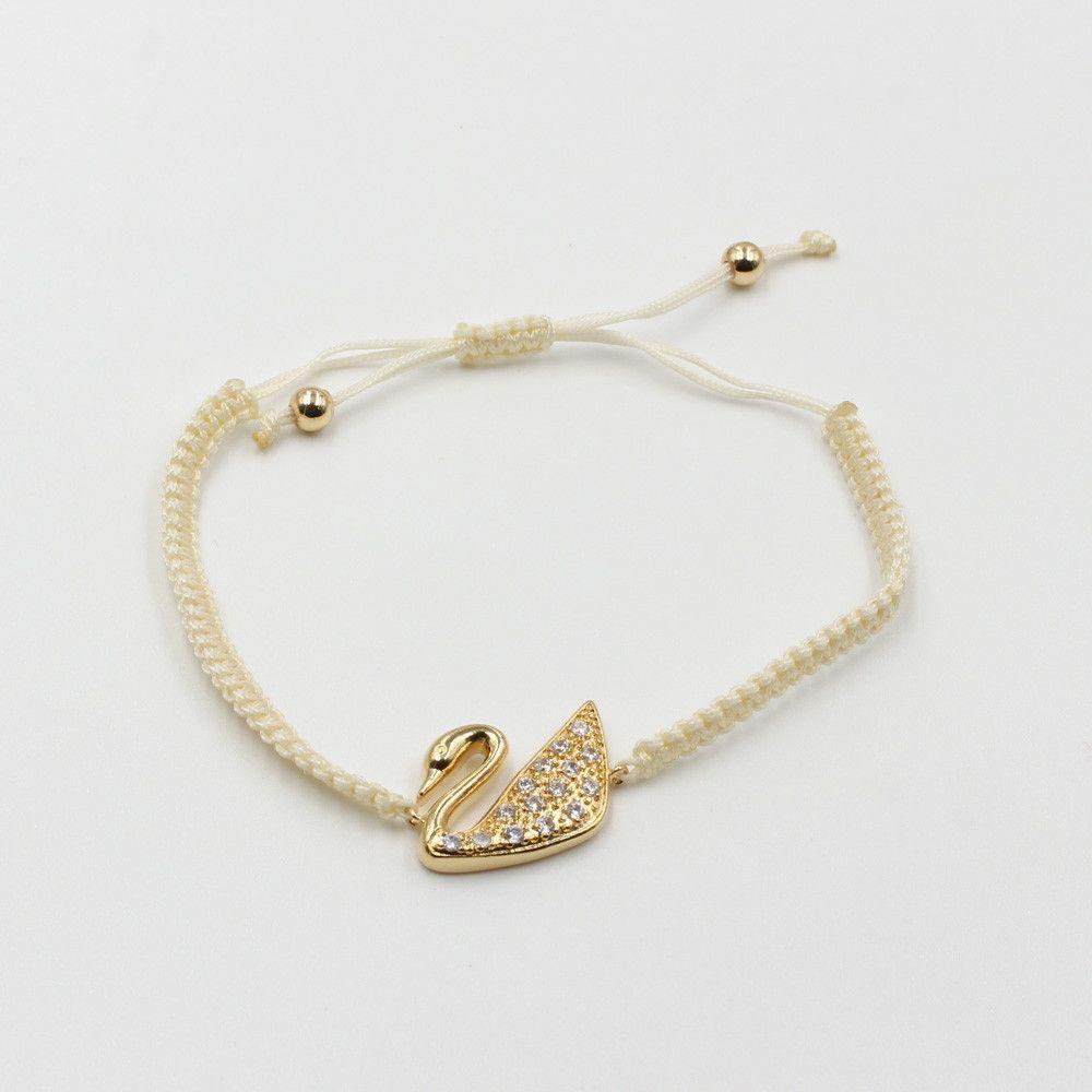 اسواره خيط سحاب وزه سوارفسكي اسواره متوفر 5 لون ابيض ذهبي