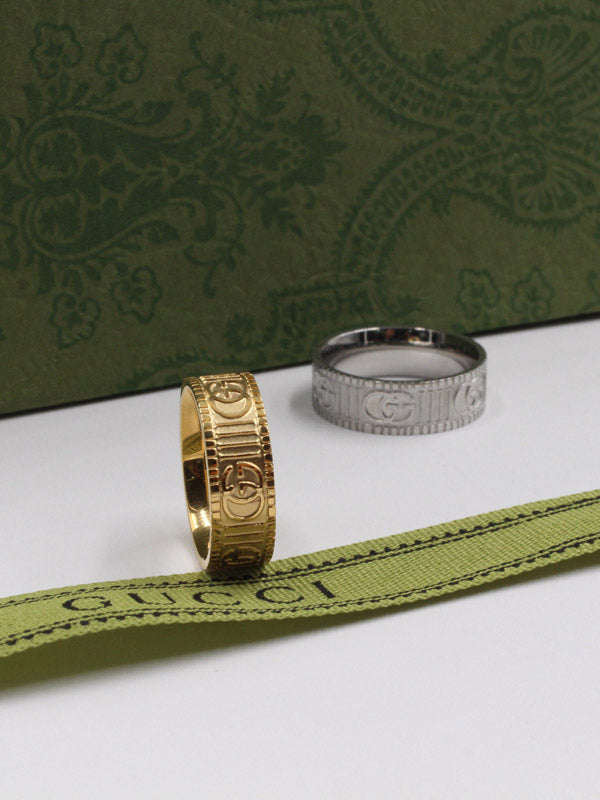 دبلة قوتشي لوقو خواتم gucci