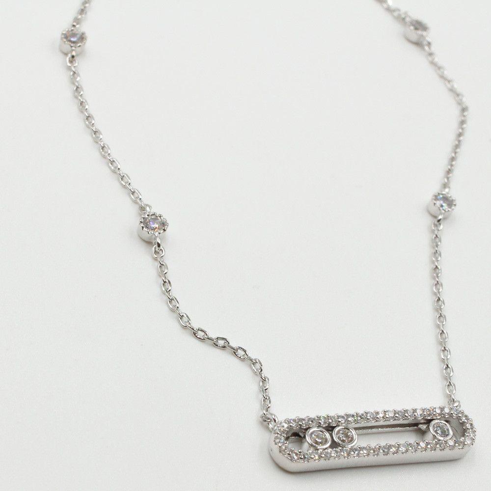 سلسال ميسيكا زركون وسط سلسال messika