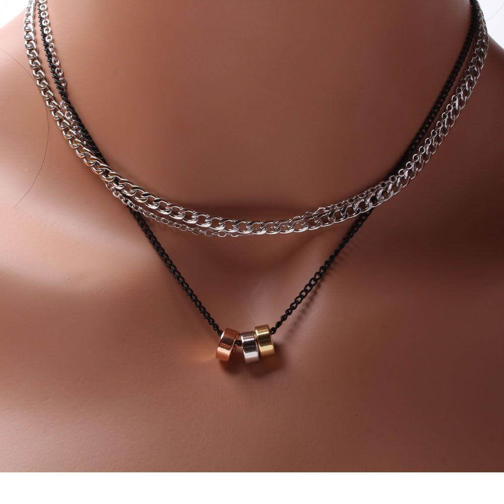 سلسال كارتير طبقات سلسال متوفر 2 لون