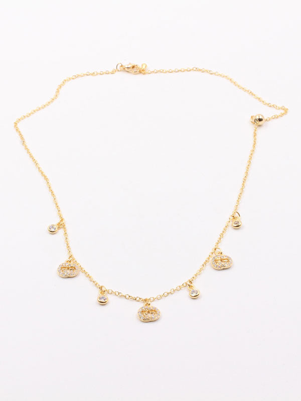 تشوكر قوتشي زركون سلسال gucci