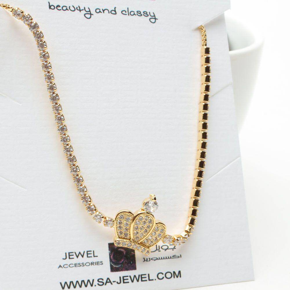 اسواره كراون سحاب اسواره متوفر 2 لون ذهبي