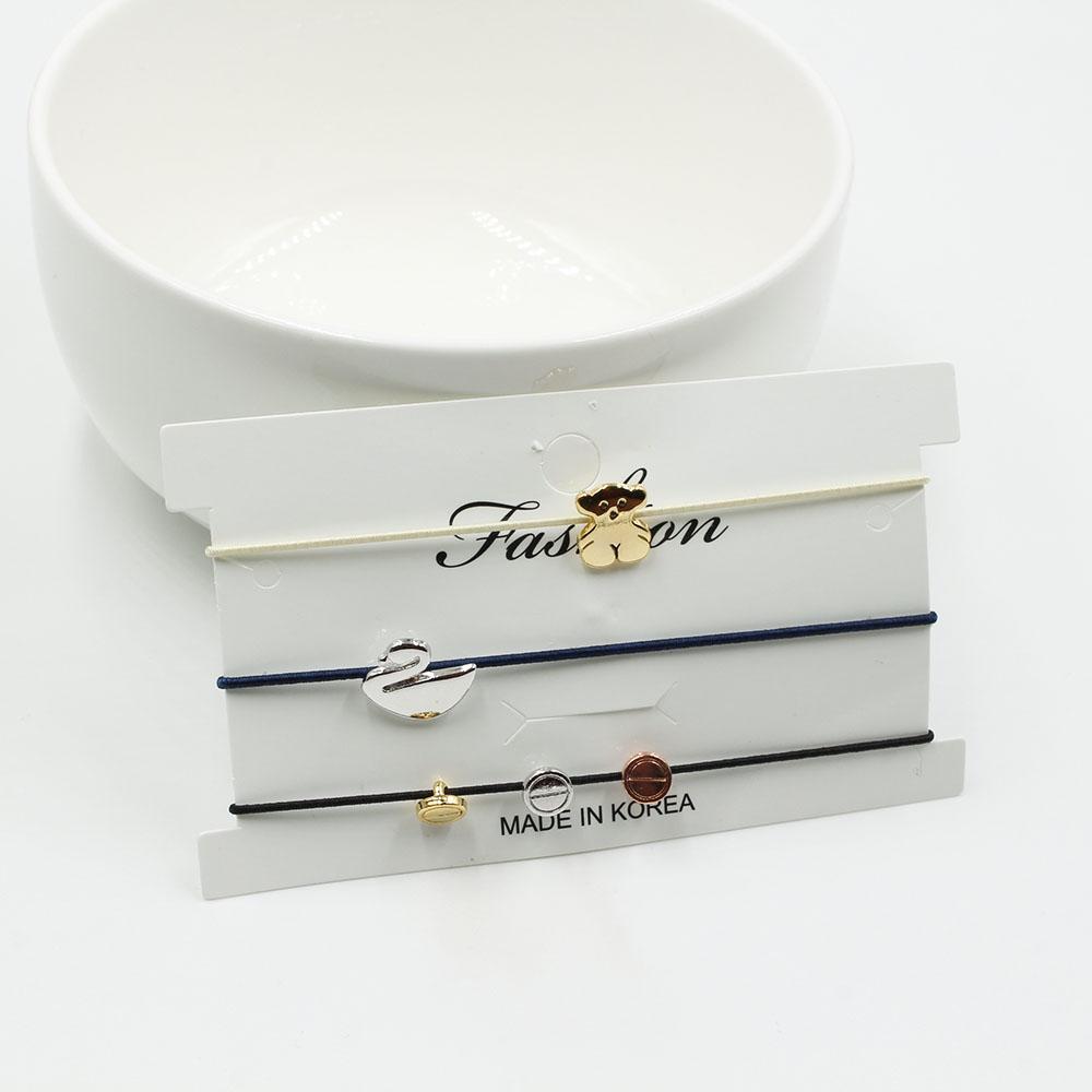 مجموعه اساور خيط كارتير اسواره متوفر 4 لون ابيض