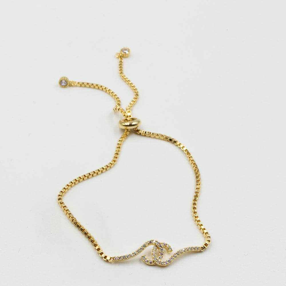 اسواره شانيل سحاب زركون اسواره chanel