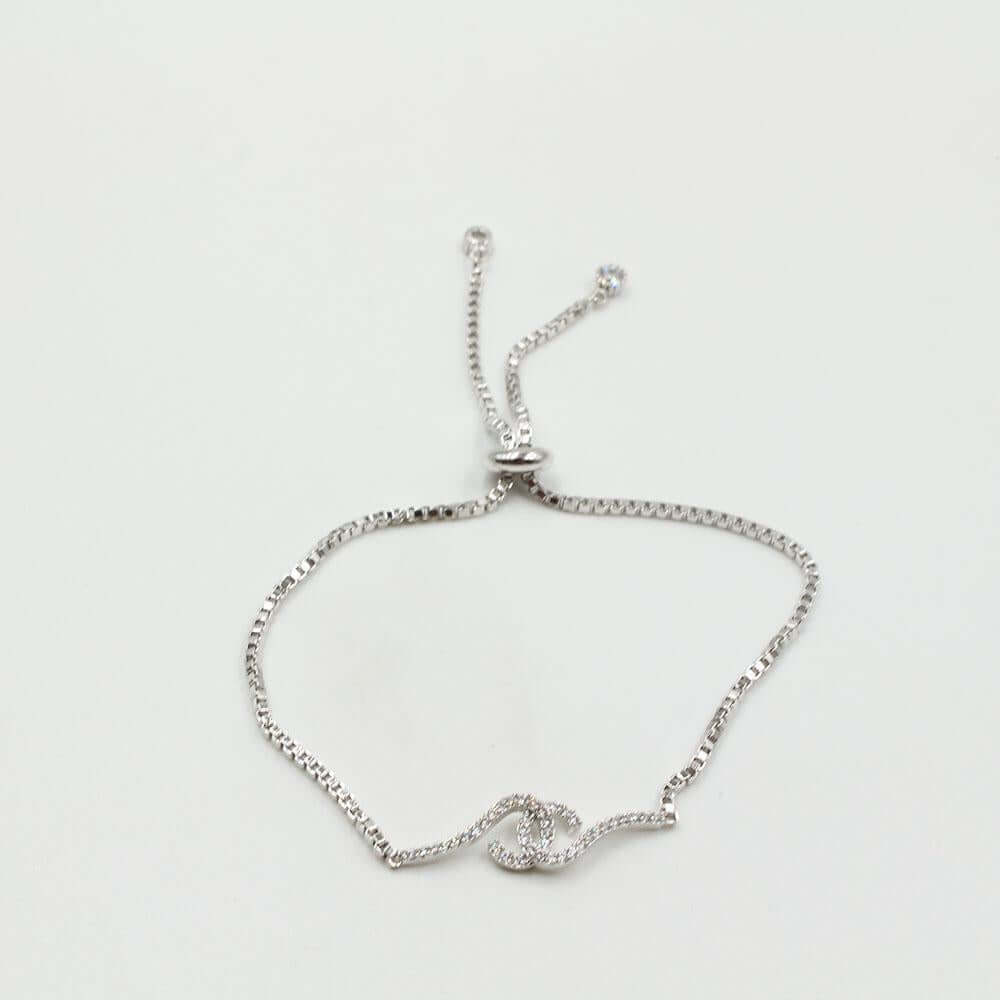 اسواره شانيل سحاب زركون اسواره chanel