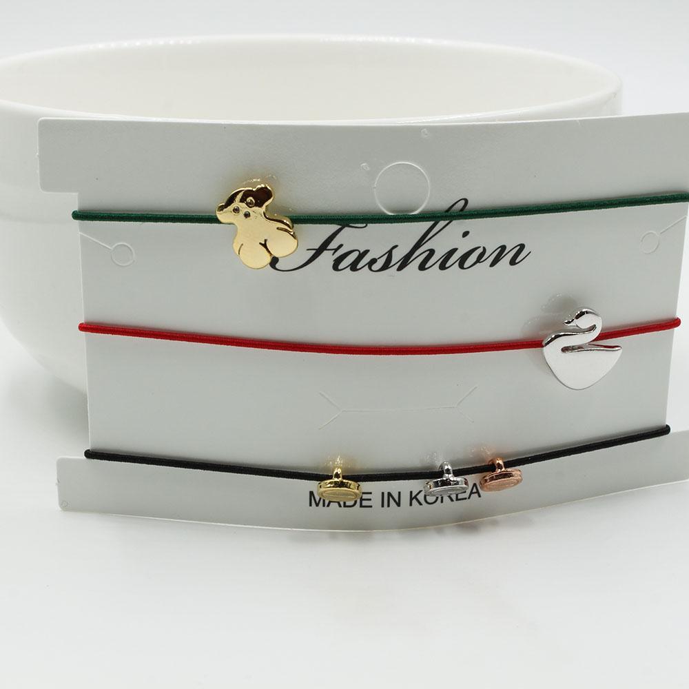 مجموعه اساور خيط كارتير اسواره متوفر 4 لون احمر