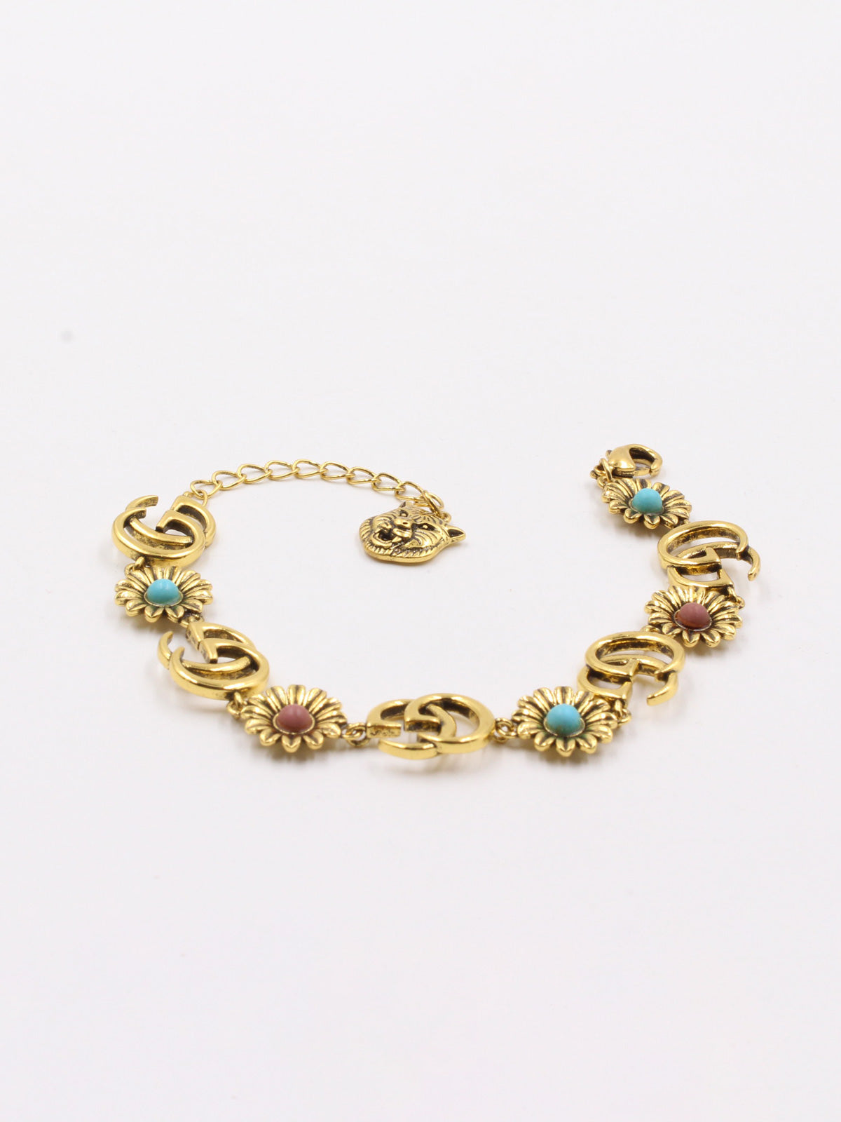 اسوارة قوتشي احجار ملونة اسواره gucci
