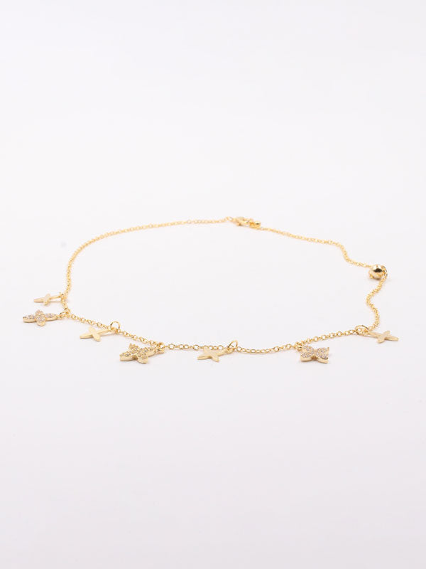 تشوكر لويس فيتون زركون سلسال louis vuitton