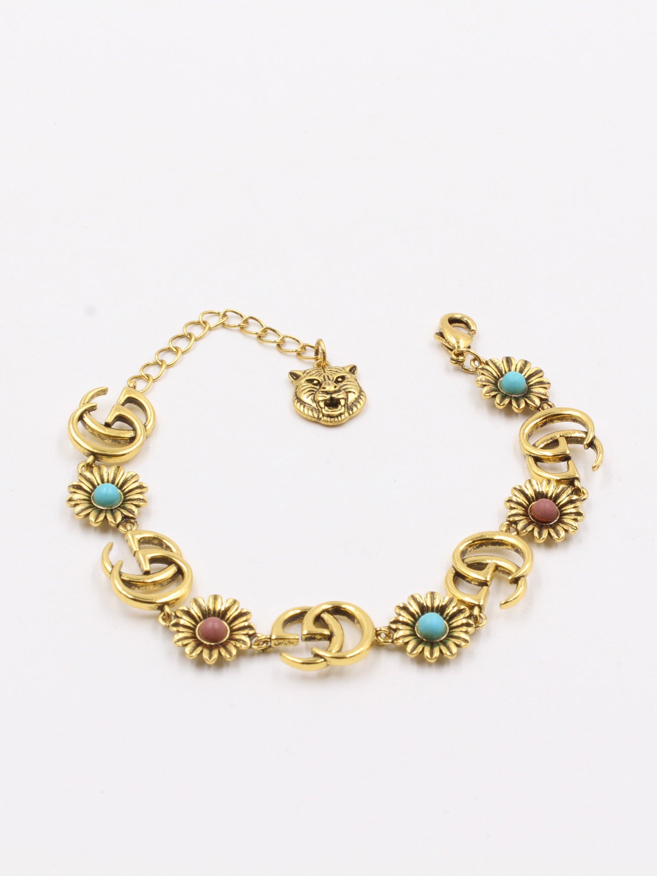 اسوارة قوتشي احجار ملونة اسواره gucci
