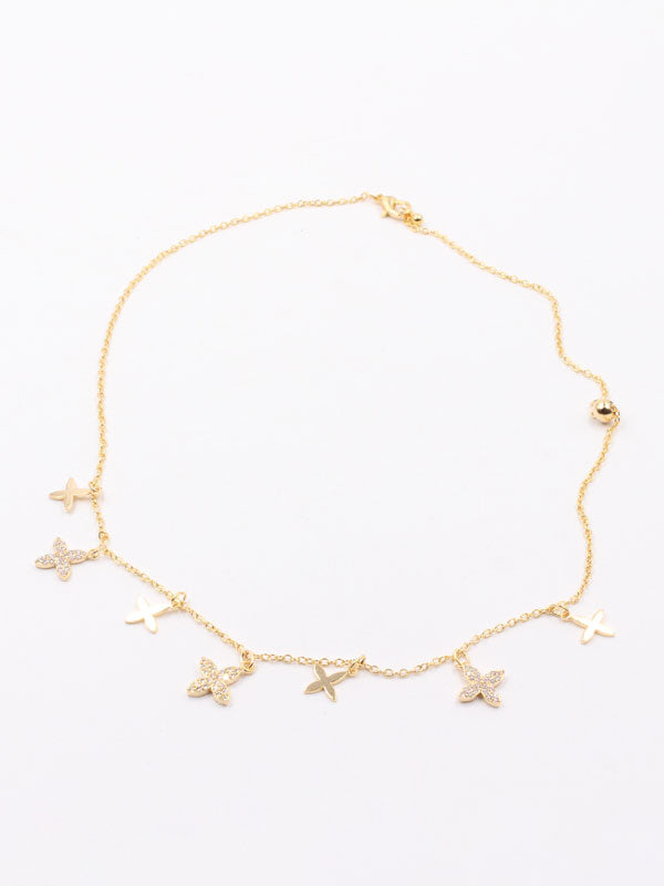 تشوكر لويس فيتون زركون سلسال louis vuitton