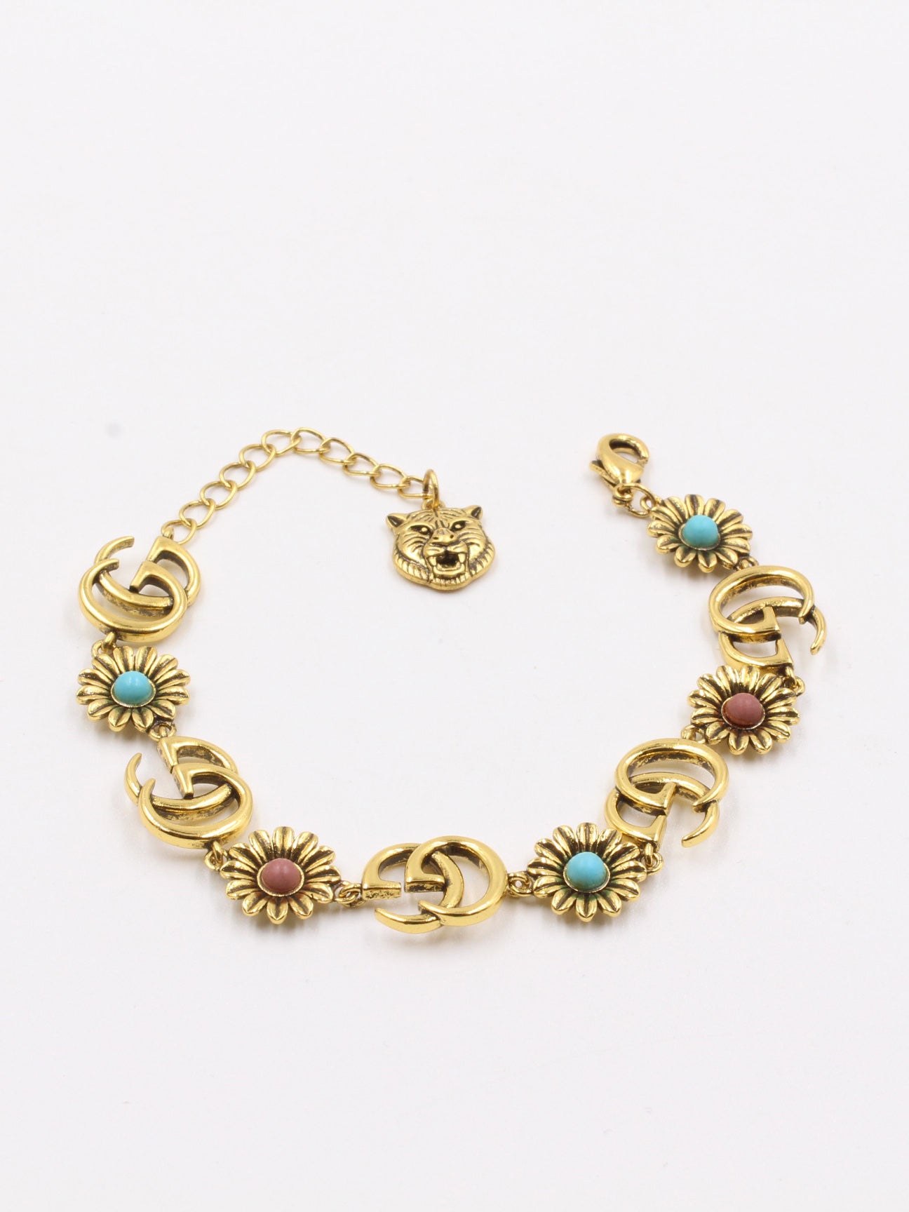 اسوارة قوتشي احجار ملونة اسواره gucci