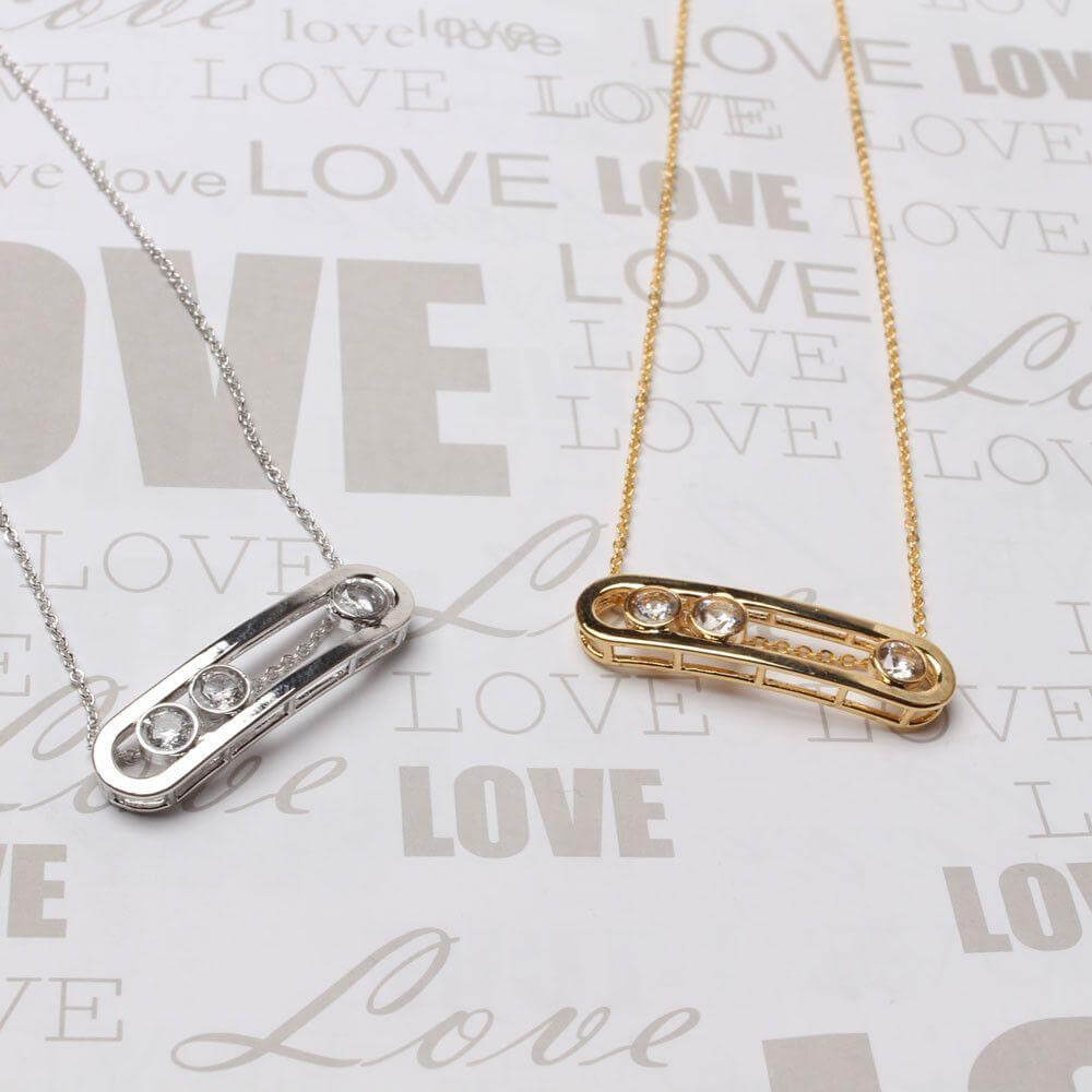 سلسال ميسيكا 3 فصوص messika