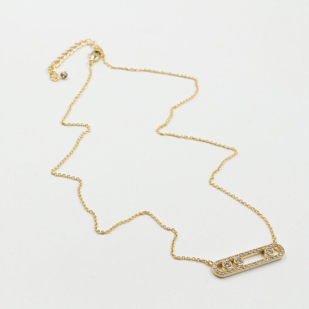 سلسال ميسيكا زركون messika ذهبي