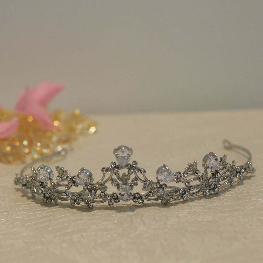 اكسسوار شعر تاج كراون اكسسوارات شعر متوفر 2 لون