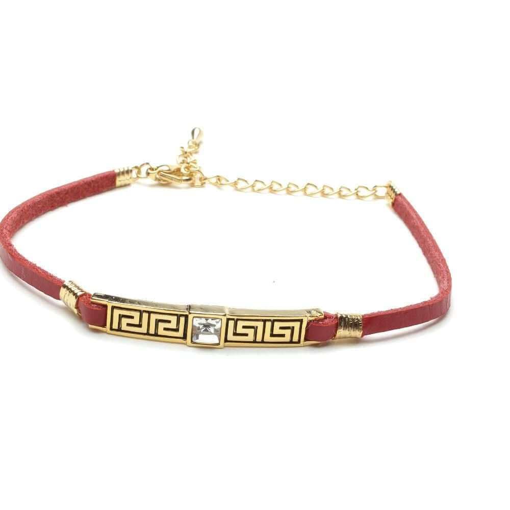 اسواره فيرساتشي جلد اسواره versace احمر