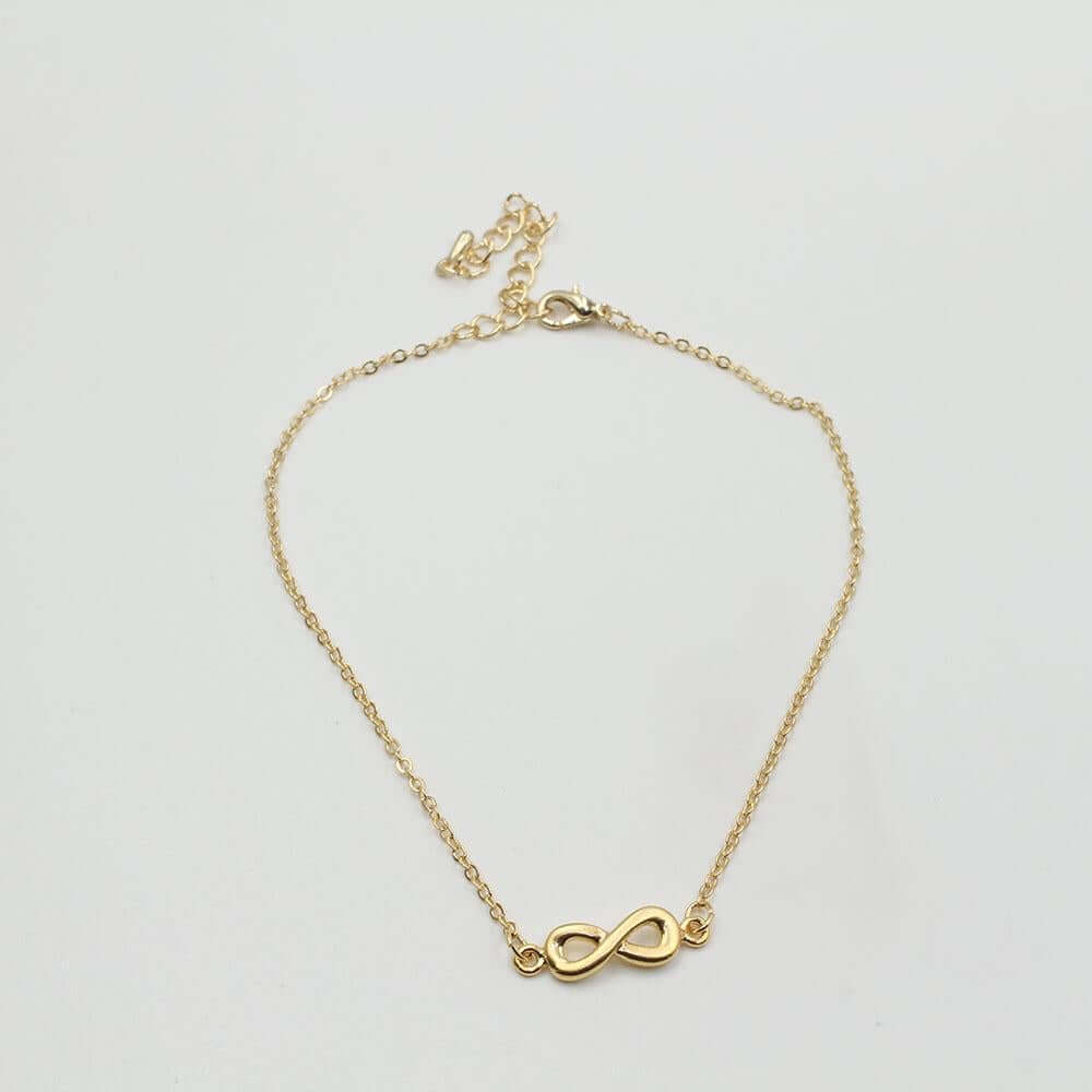 خلخال تيفاني انفينيتي خلخال متوفر 2 لون ذهبي