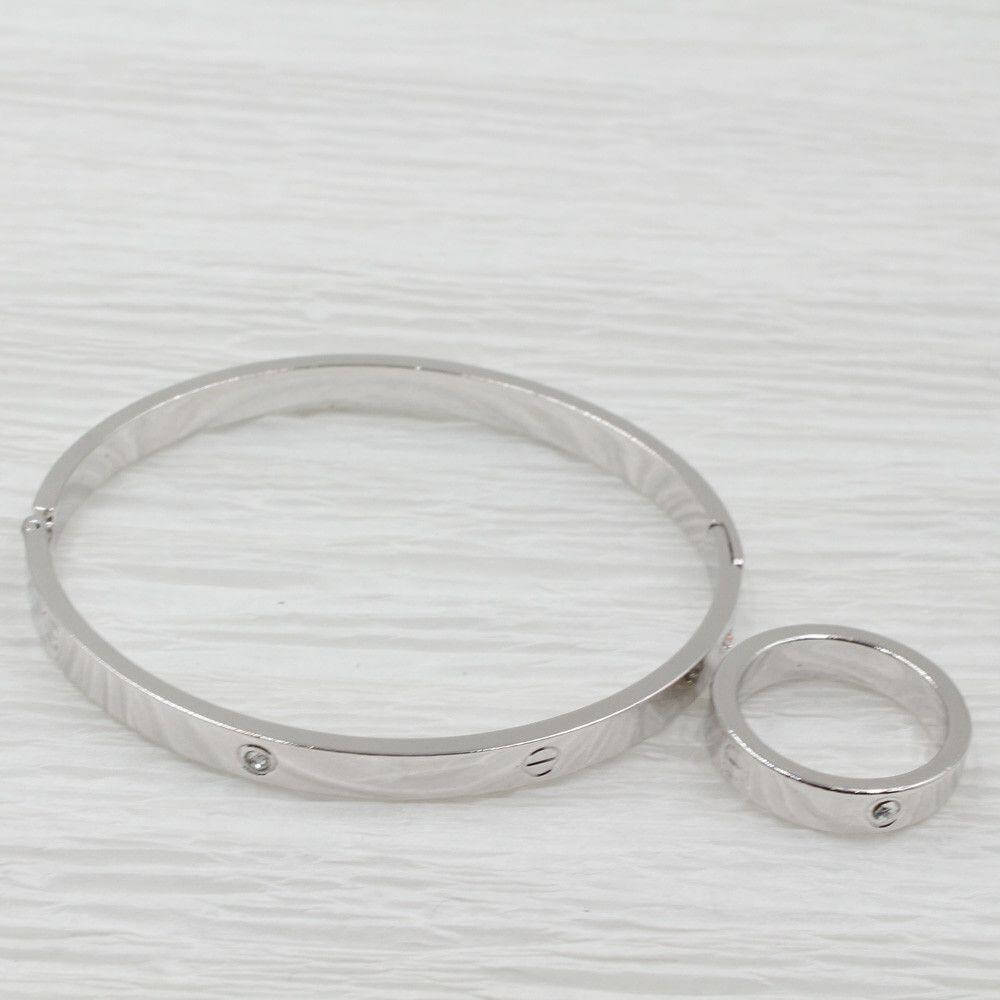 اسواره كارتير مع خاتم اسواره متوفر 2 لون