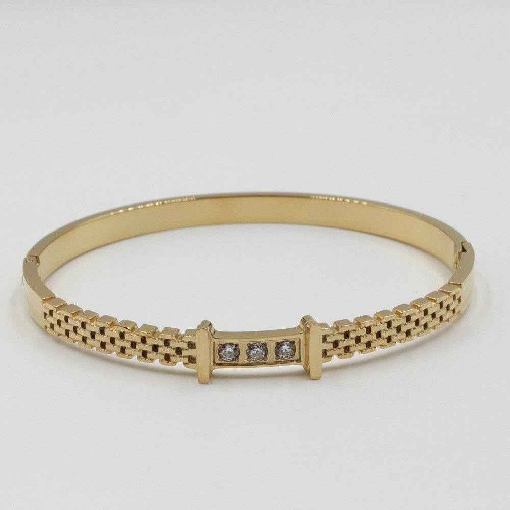 اسواره ستانلس ستيل اسواره متوفر 1 لون ذهبي