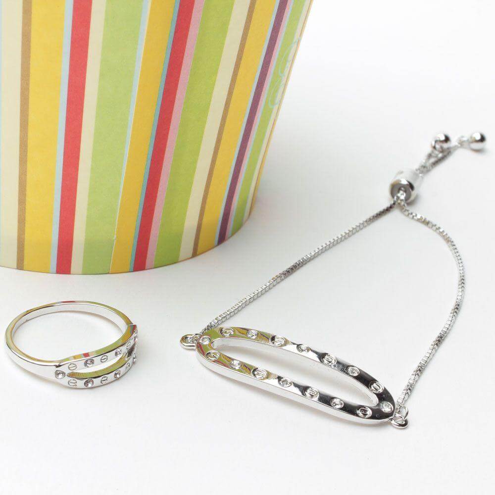 اسواره كارتير معدنيه مع خاتم اسواره متوفر 2 لون