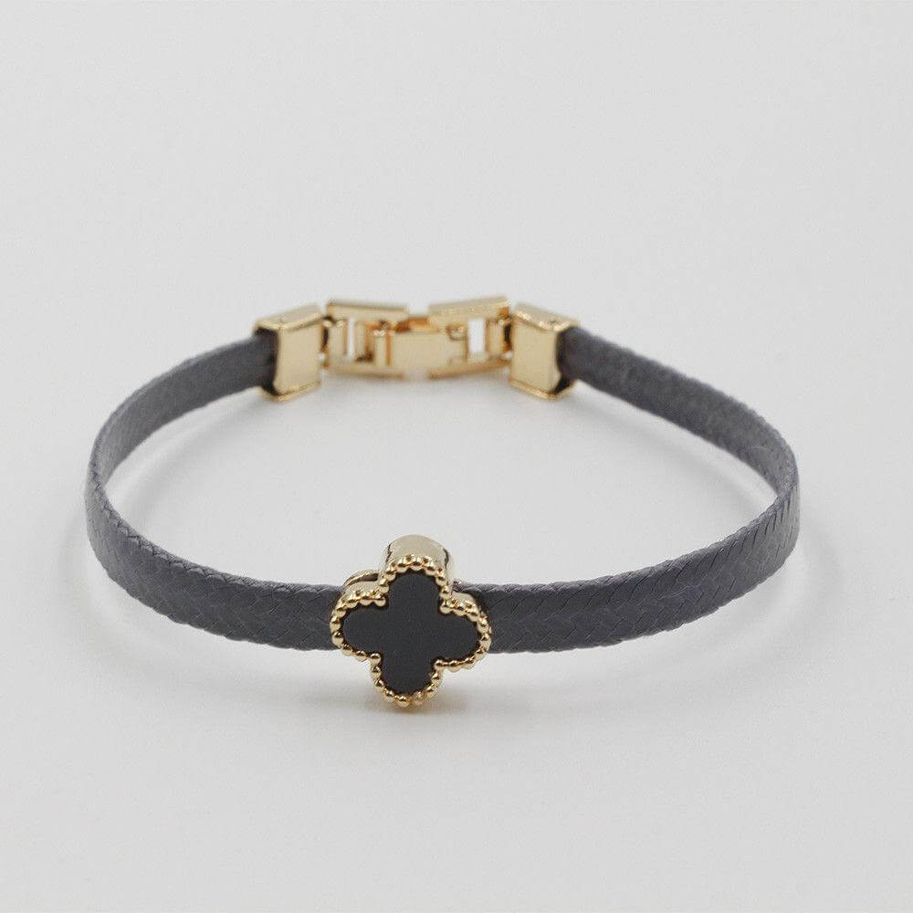 اسواره فان كليف جلد اسواره متوفر 9 الوان رمادي ذهبي