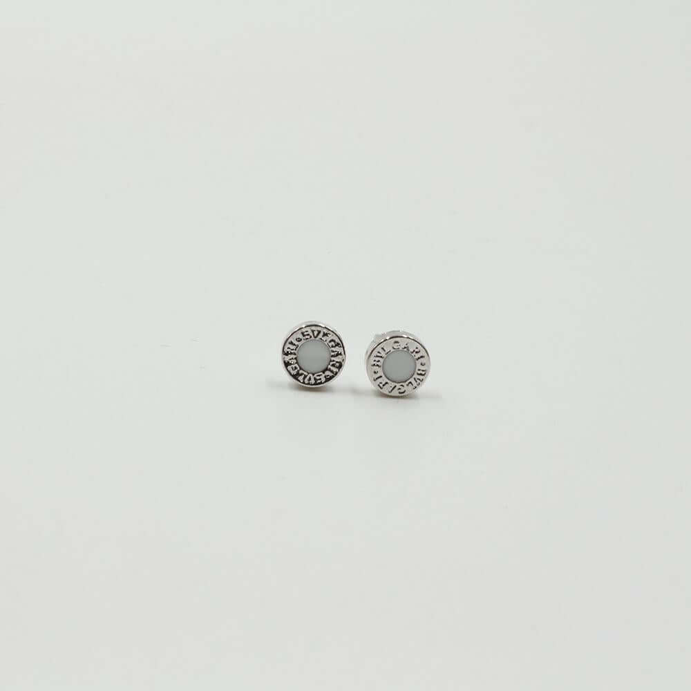 حلق بولقري مدور ناعم حلق متوفر 4 لون ابيض فضي