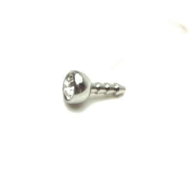 زمام ناعم بفص كريستال زمام متوفر 2 لون فضي