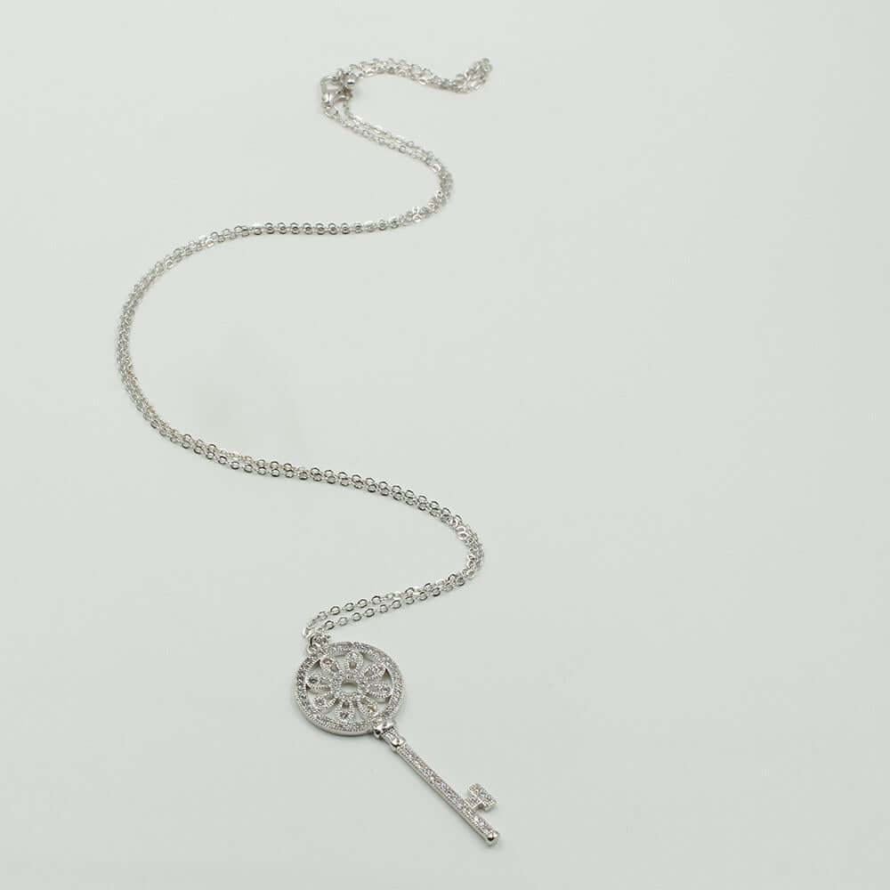 سلسال تيفاني مفتاح طويل سلسال tiffany