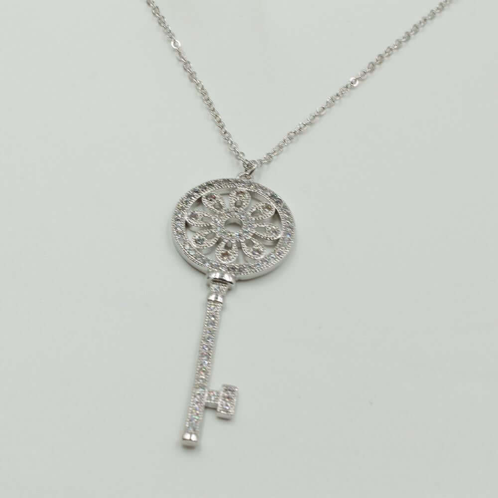 سلسال تيفاني مفتاح طويل سلسال tiffany