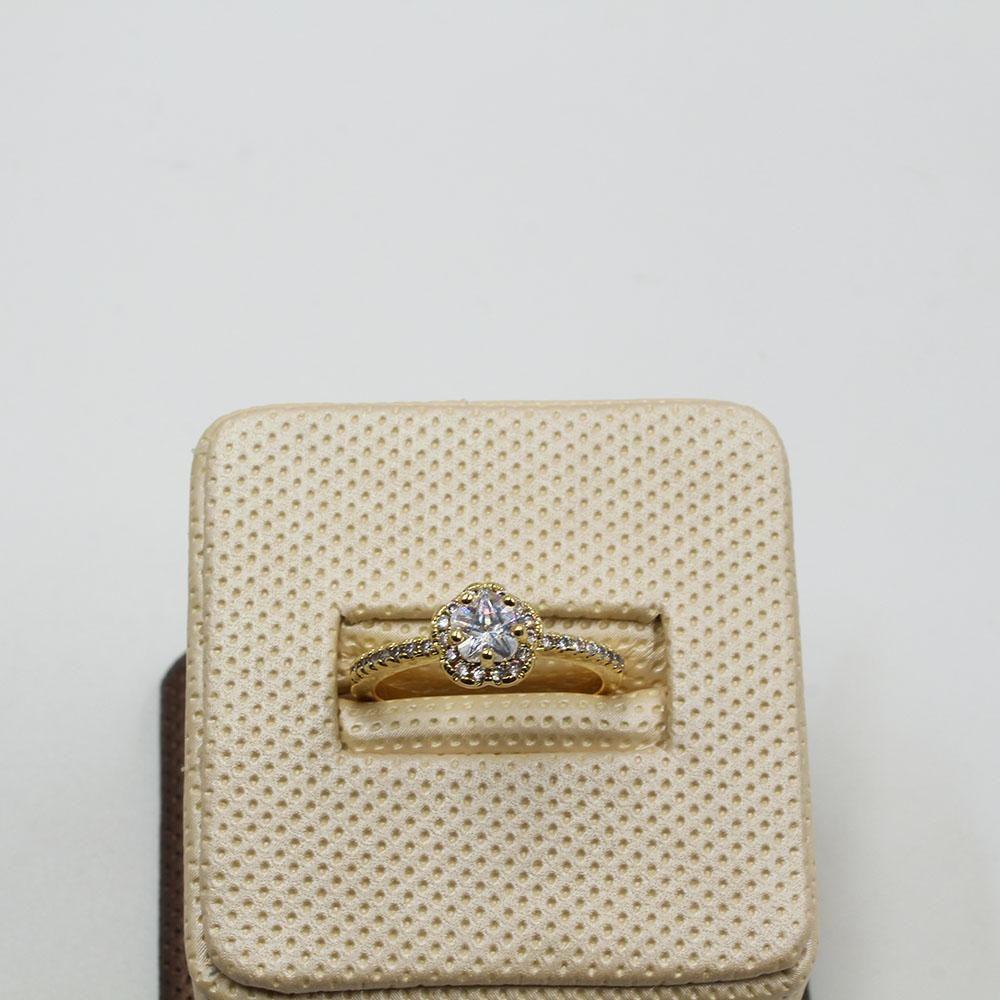 خاتم زركون ناعم ورده خواتم متوفر 2 لون